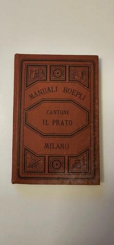 Manuale hoepli prato prima - manuale,