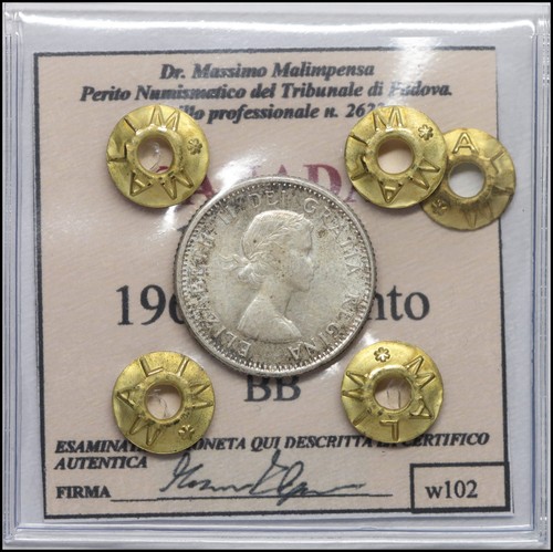 Moneta inglese canada cents - moneta,