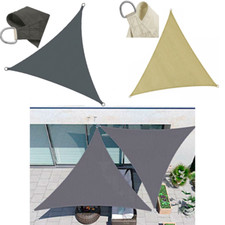 Vela triangolare tenda ombreggiante telo sole ombra giardino parasole 5 metri