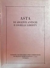 Asta di argenti antichi e gioielli Liberty provenienti da una raccolta patrizia