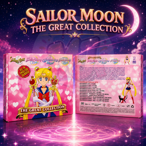 Sailor moon complete box - complete,