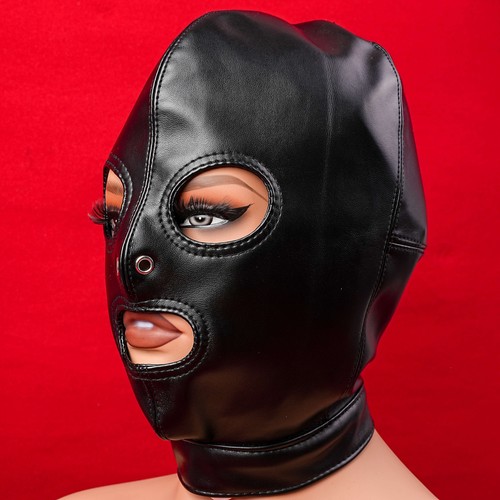 Maschera copricapo bondage - , in