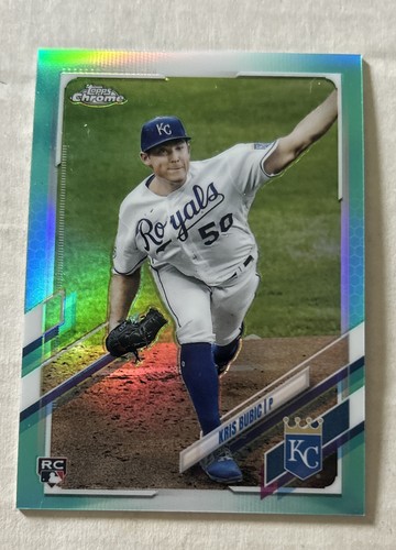 2021 topps chrome kris bubic - chrome,