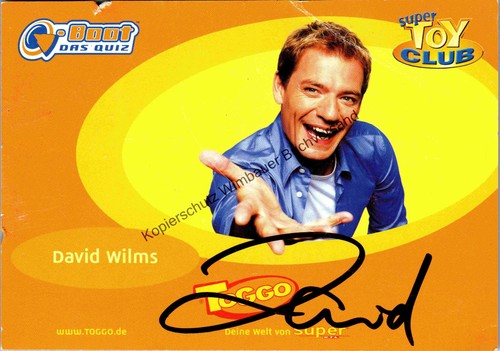 Autografo originale david - autografo,