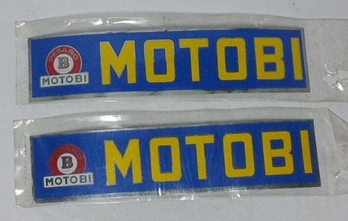 Coppia adesivi loghi motobi - adesivi,