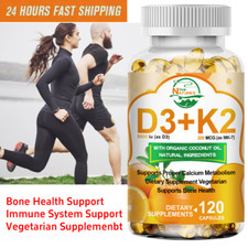 Vitamin D3 5000 IU + K2 200mcg