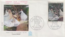 1972 FDC France - French Art -