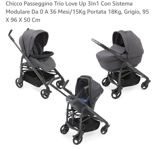 Trio passeggino chicco love - trio,