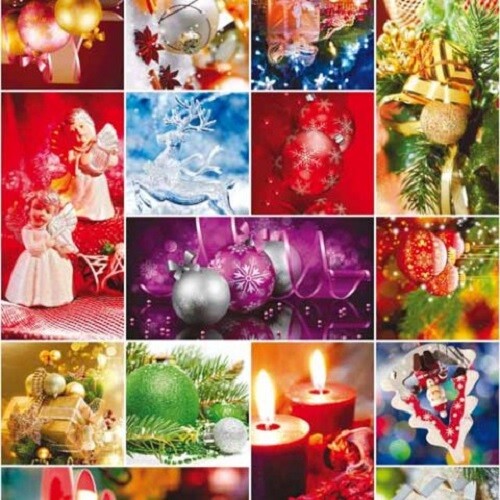 Tela cerata tovaglia natale - tela,