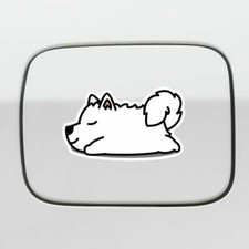 Adesivo divertente Samoiedo