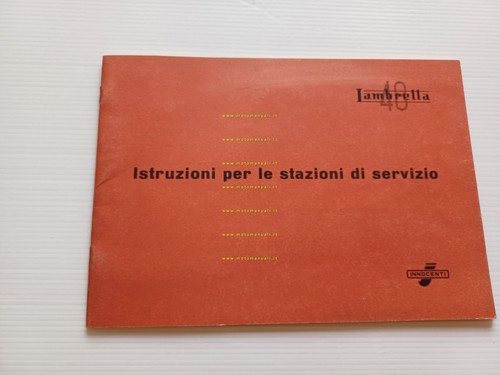 Innocenti lambretta manuale - lambretta, 48
