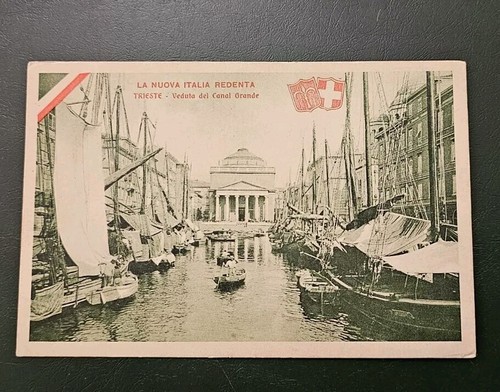Italia redenta cartolina - italia,