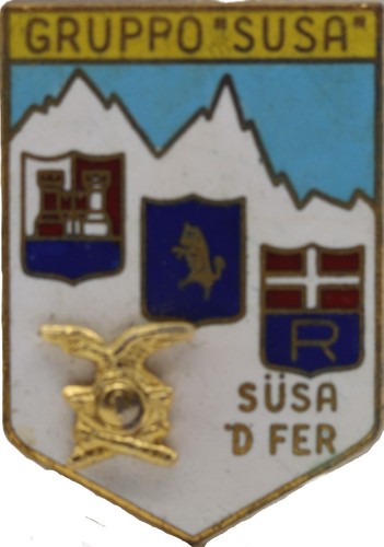 Distintivo alpini gruppo susa - distintivo,