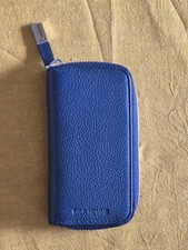 DIOR Homme astuccio portachiavi con cerniera in pelle zipped leather keycase porte clés