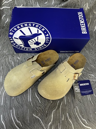 Birkenstock boston khaki - birkenstock,
