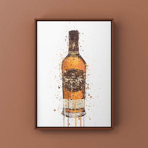 Bottiglia whisky grants - a4,