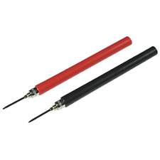 Coppia puntali tester multimetro rosso nero cod. 0227