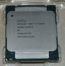   Core i7-5820K 3,3 GHz Six
