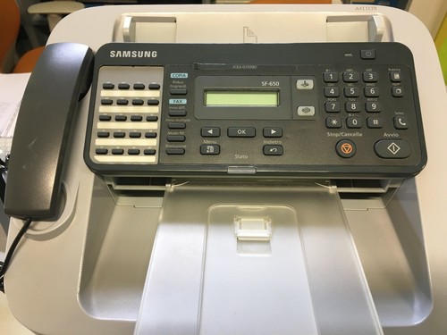 Fax laser samsung - fax, sf650