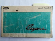 FORD  CAPRI  LIBRETTO USO MANUTENZIONE EDIZIONE  02/1970   (645)