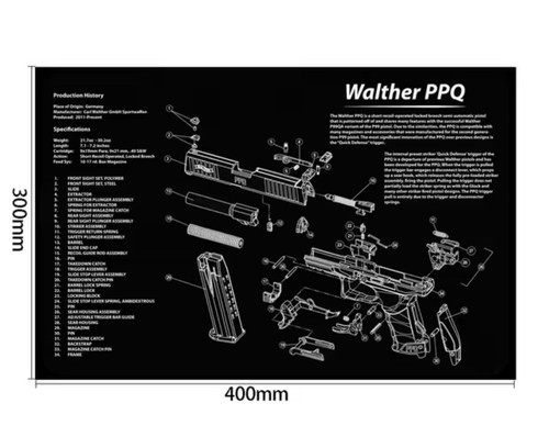 Tappetino walter ppq - tappetino, per