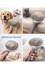 Spazzola Leva Peli per Cani e