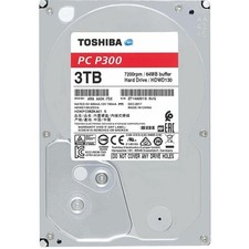 TOSHIBA PC P300 3TB HARD DISK HDD 3,5" SATA 64MB 7200RPM COMPUTER SERVER NAS