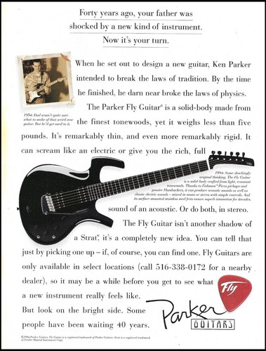 Pubblicità chitarra elettrica