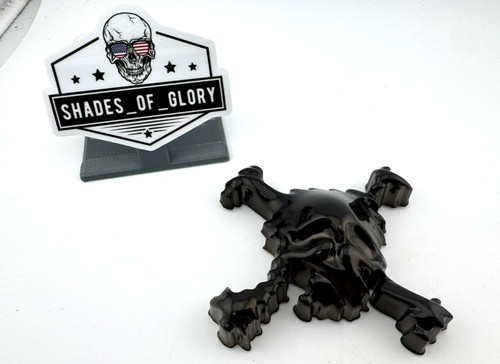 Adesivo oakley scatter skull - adesivo,