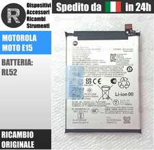 Batteria RL52 ORIGINALE Motorola Moto E15 XT2523 5100mAh Come Nuova Garantita