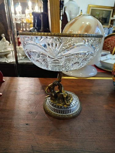 Alzata cristallo bronzo - e,