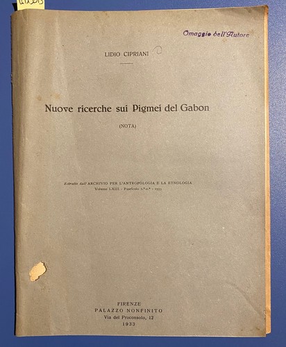 Nuove ricerche sui - , pigmei
