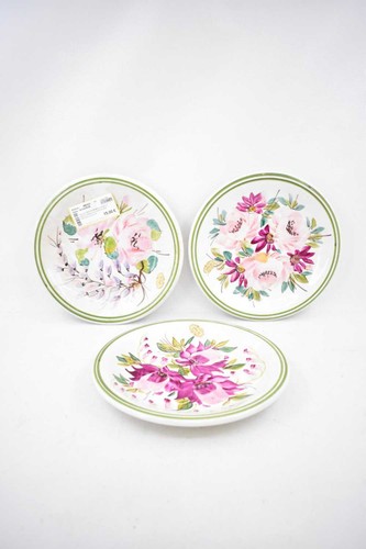 Tris piatti ceramica - di,