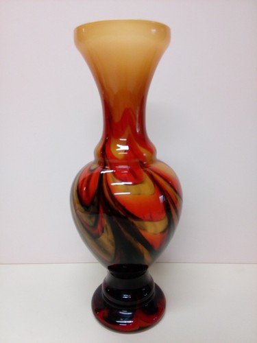 Vaso portafiori vetro murano - vetro,