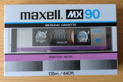 Cassetta audio vintage - , maxell