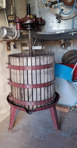 Torchio per uva - , manuale