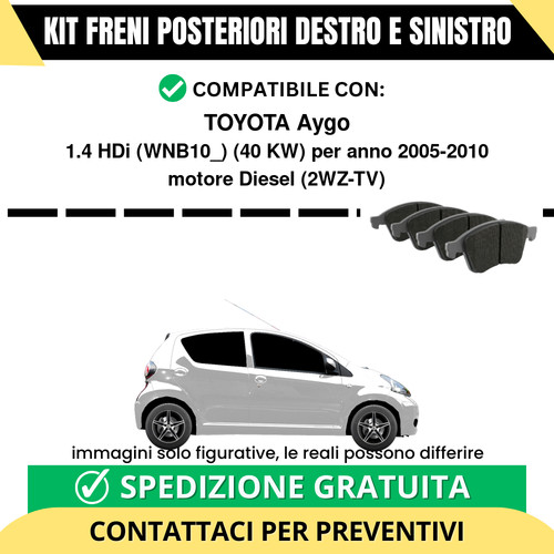 Pastiglie freno posteriori - pastiglie,