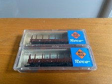 ROCO LOT WAGONS MARCHANDISES-