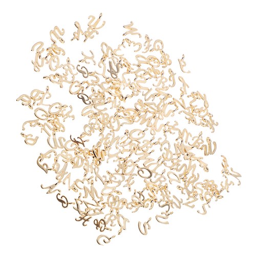 130 pcs ciondolo alfabeto - ciondolo,