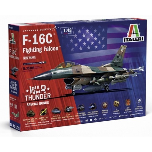 Italeri 35105 f 16c - italeri,