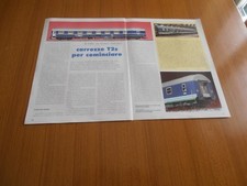 CARROZZE T2s TRANS EURO NOTTE NUOVA DITTA MODELLI FERROVIARI ACME PRIMO TRENO 