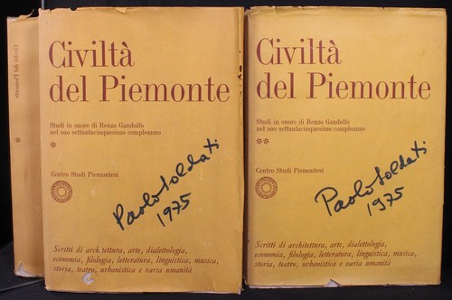 Civiltà del piemonte 2 - del, piemonte.