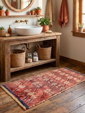 Vintage Turco Tulu Shag Runner