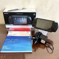 Console SONY PSP 2004 NERA Piano Black con Scatola COMPLETA testata + CARICATORE