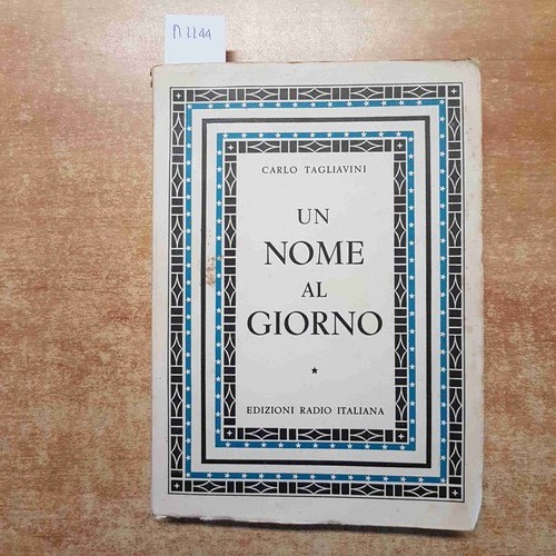 Nome giorno origine e - un,