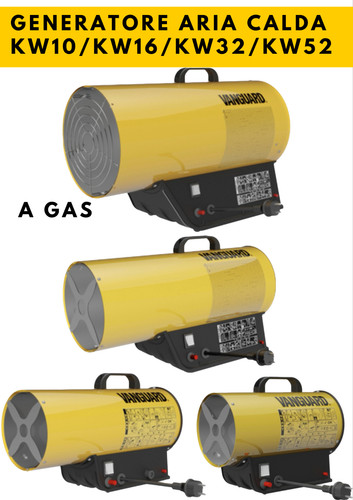 Generatore aria calda gas - generatore,