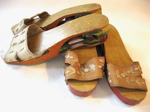 Paia sandali con zeppa e - paia,