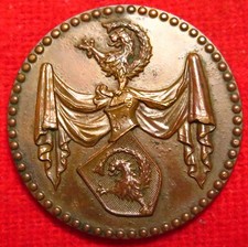 MEDAGLIA 1911 CHRISTOPH LUITPOLD FREIHERR VON IMHOFF GERMANIA NORIMBERGA - RARA