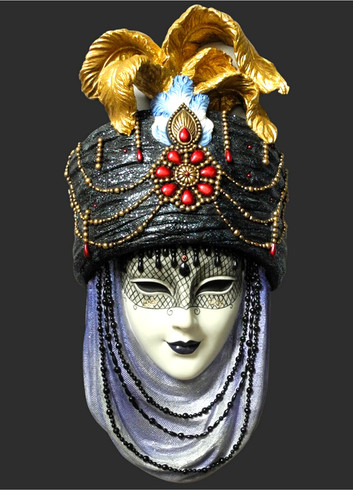 Maschera veneziana decorativa - maschera,