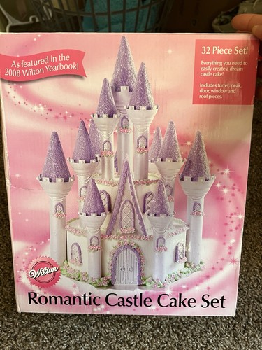 Wilton romantic castle cake - wilton,